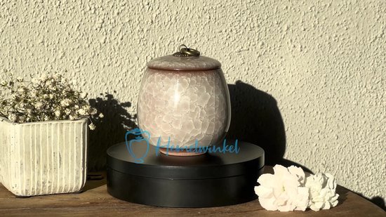 Exnemel Kleine asurn, voor menselijke as, mini-crematie-urn voor as