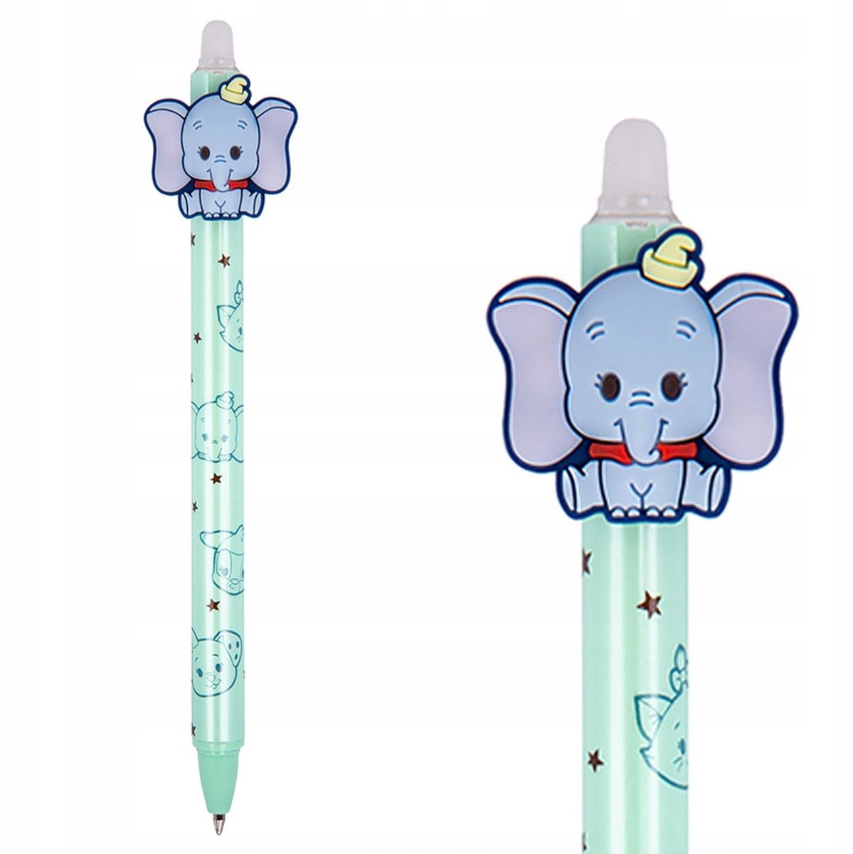 Colorino Uitwisbare Dumbo Pen - Blauwe inkt, 0,5 mm