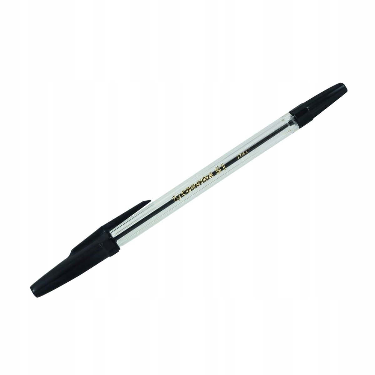 Corvina Zwarte Pen - 1 Stuk - Soepel Schrijfgemak