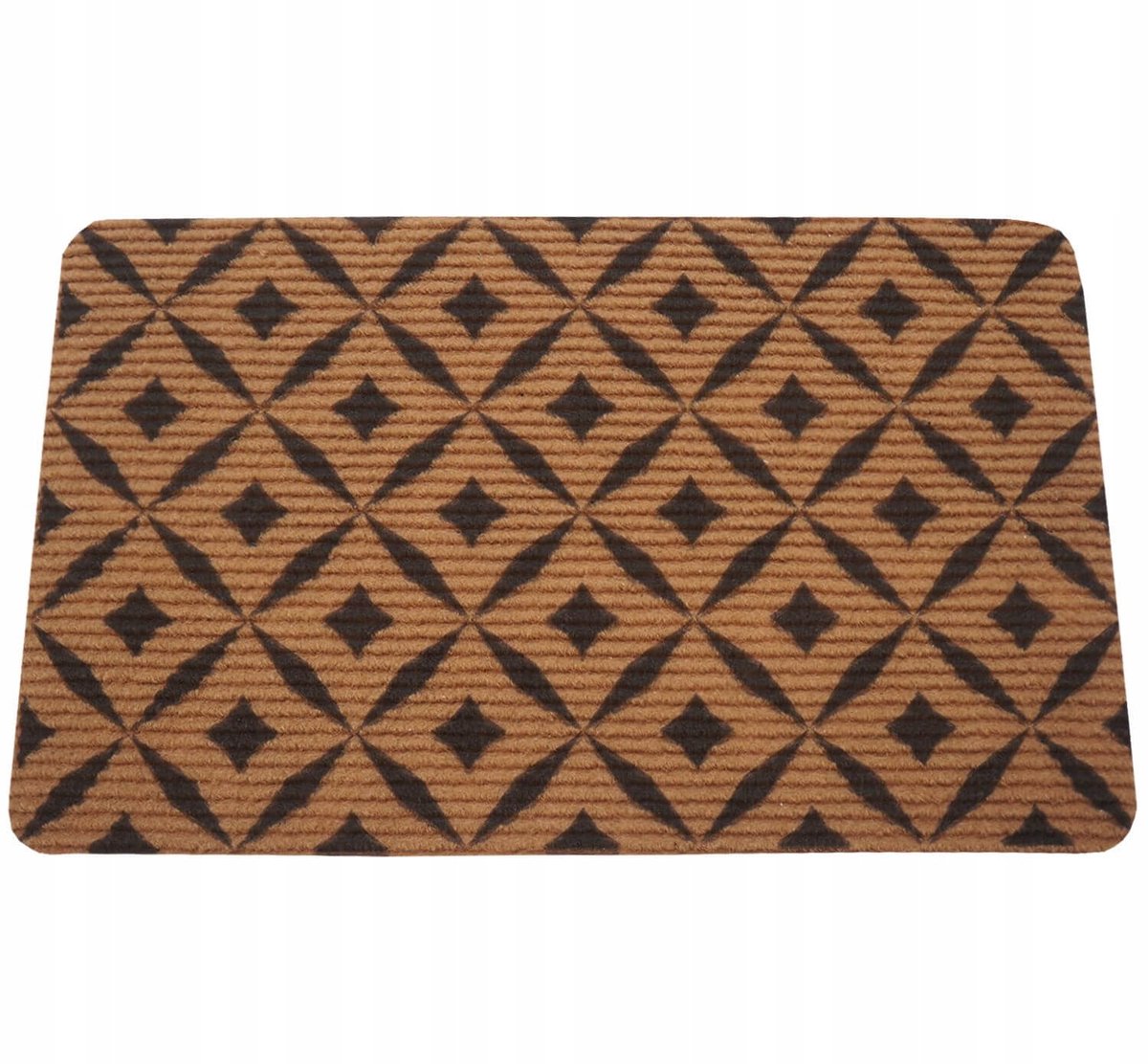 Stevige Rubberen Deurmat Buiten 40x60 cm - Vuilafstotend & Antislip
