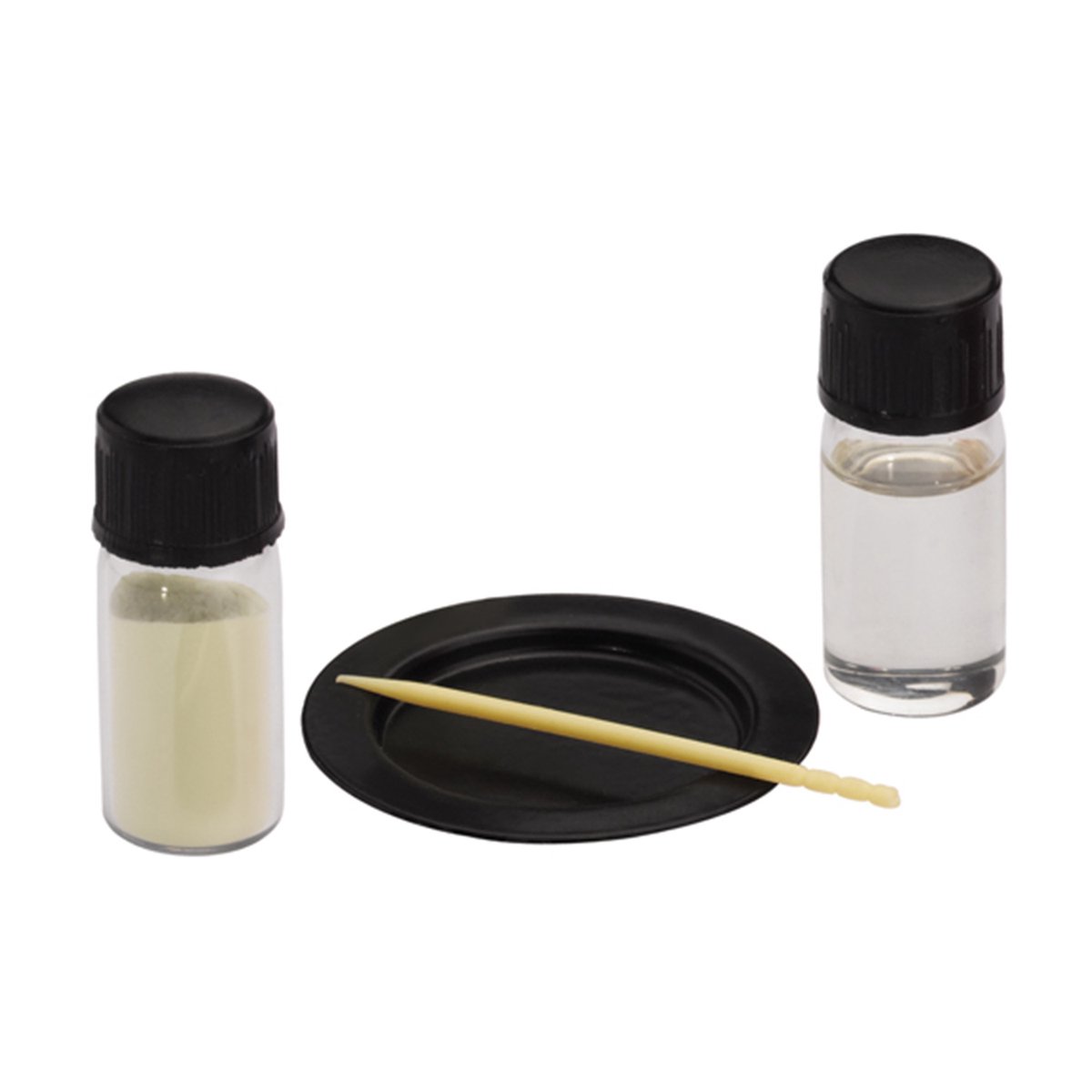 Groen lichtgevend materiaal in een set