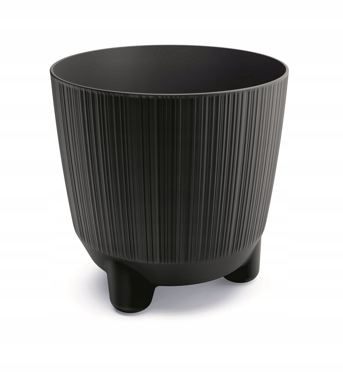 Prosperplast Ryfo N Pot Antraciet Rond 17cm - Stijlvol en Modern