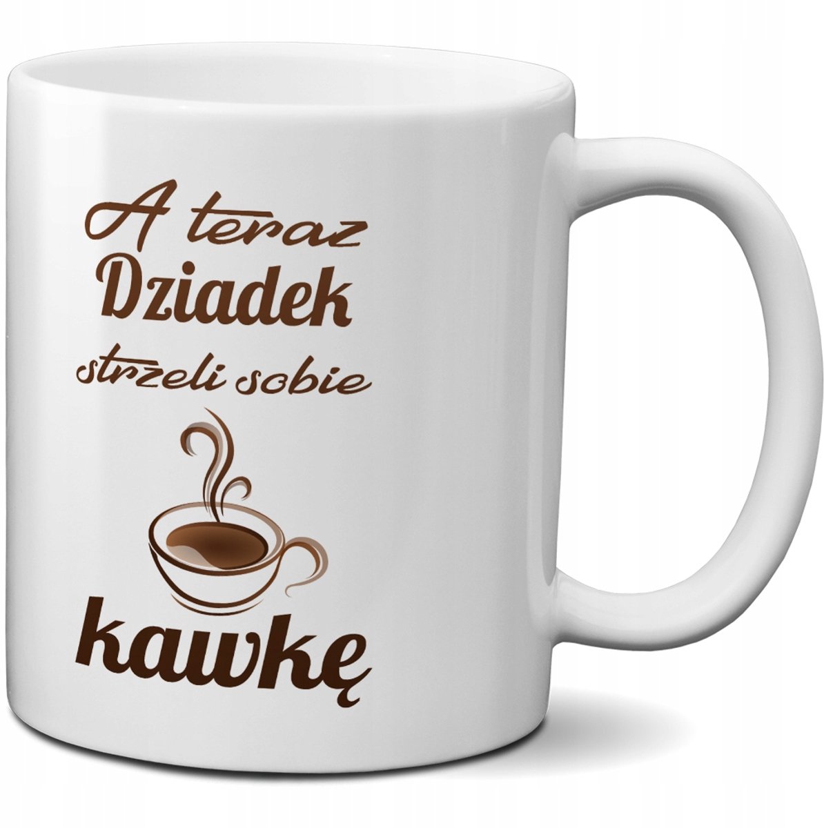 Koffiemok voor Opa - "Nu neemt Opa een kopje koffie"