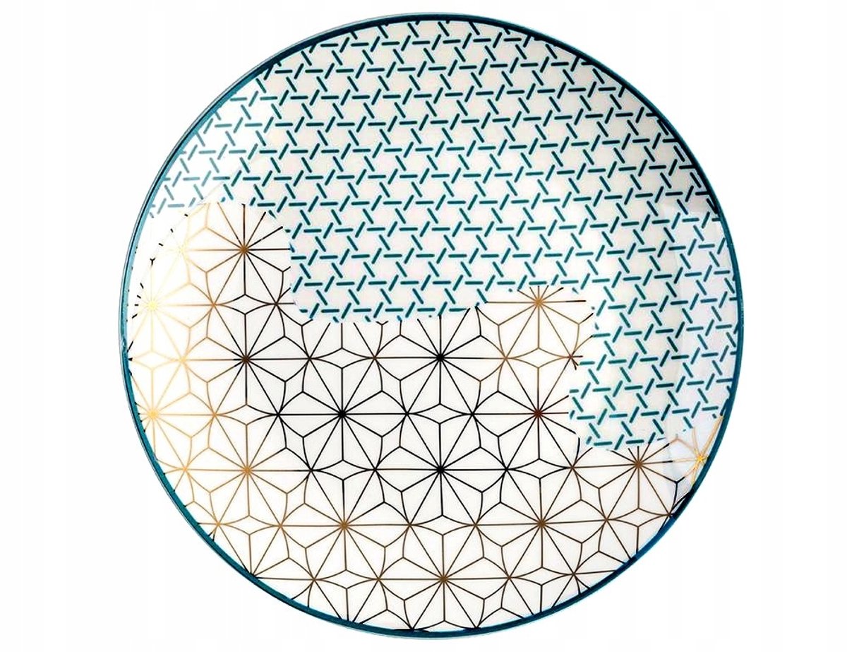 Florina Milano Dessertbord 20 cm Donkerblauw Porselein