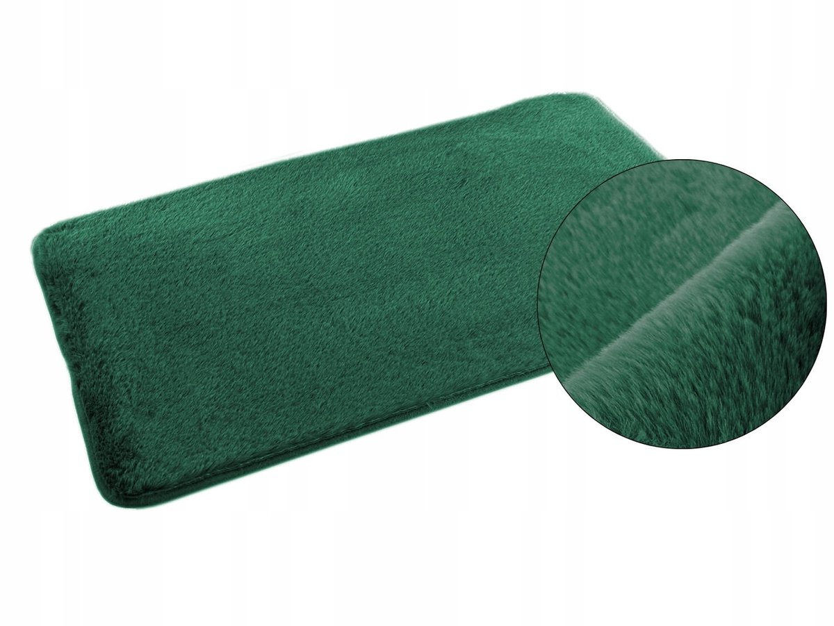 Lombok Antislip Badkamermat Zacht Groen 50x80 cm
