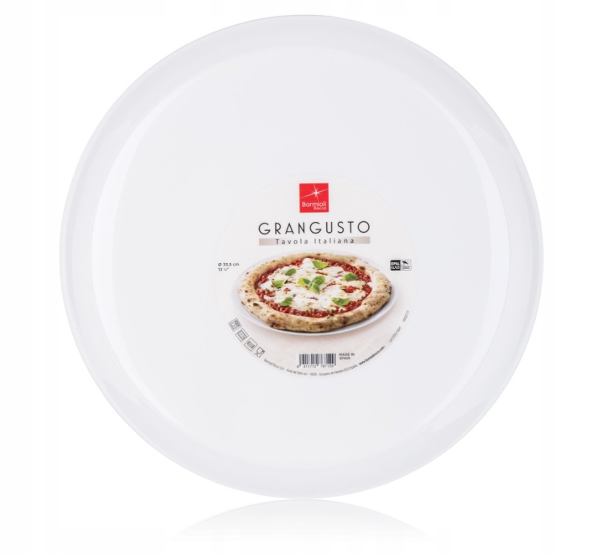 Grangusto Pizzabord 33 cm - Gehard Glas, Vaatwasserbestendig
