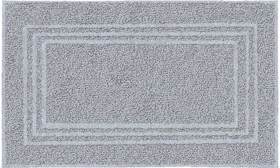 Badmat Kleine Wolke Lodge en Katoen Grijs 80x50 cm