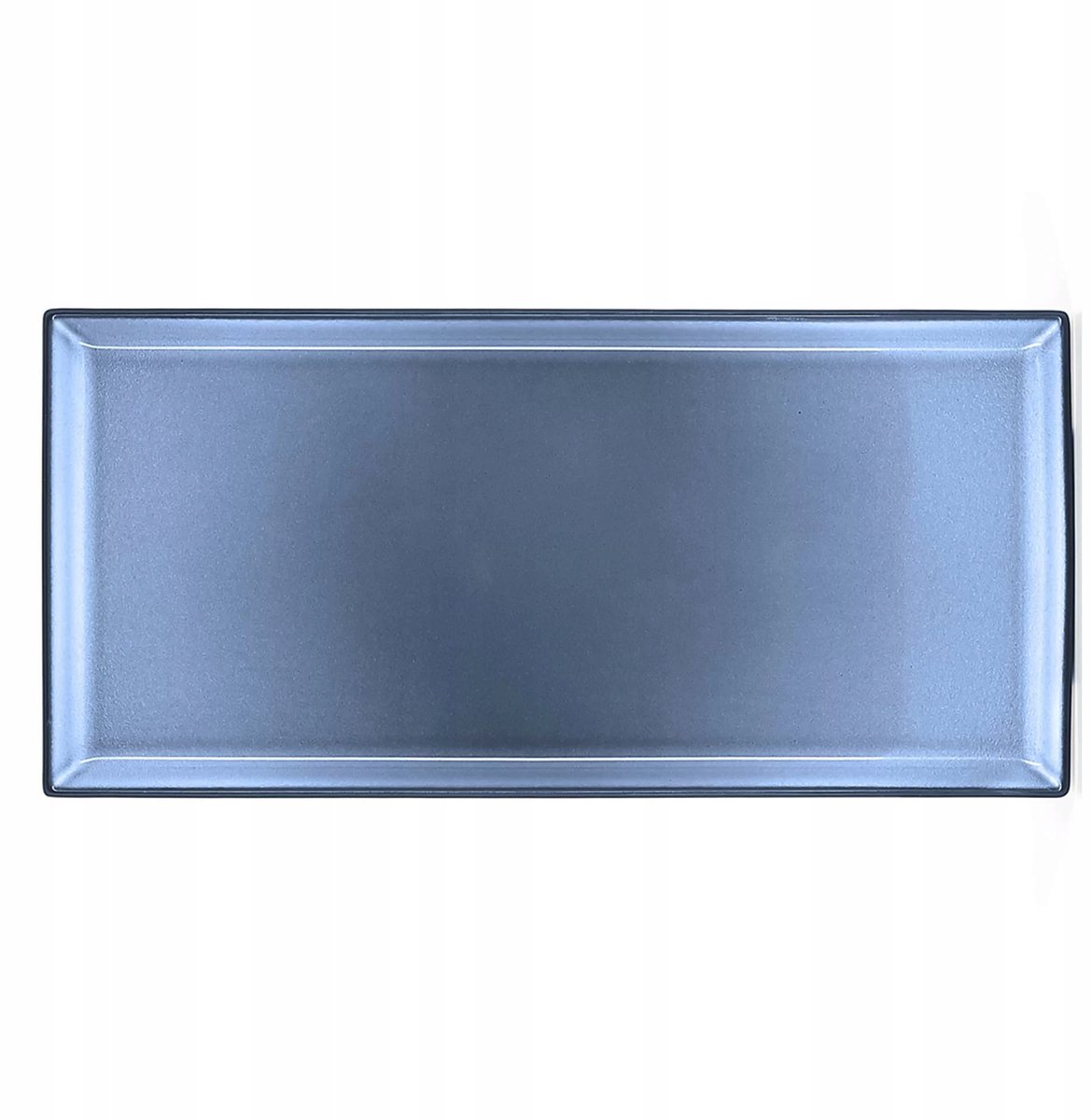 Revol Equinoxe rechthoekige porseleinen sjaal 32,5x15cm blauw