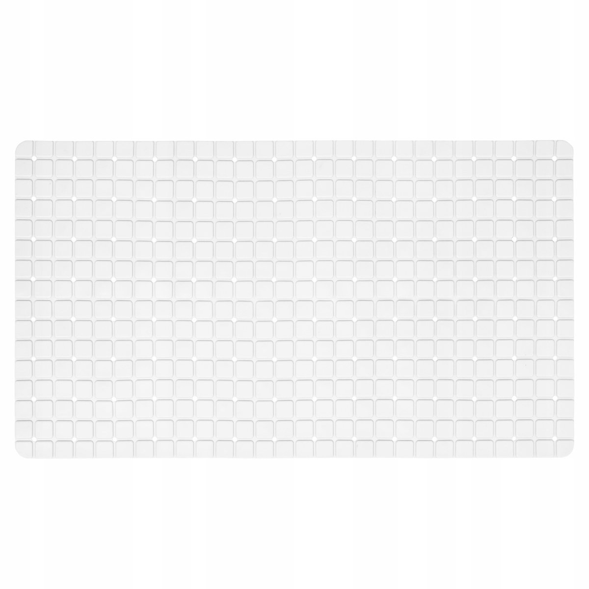 Antislip Douchemat 70x40 cm Wit PVC - Veilig en Stijlvol