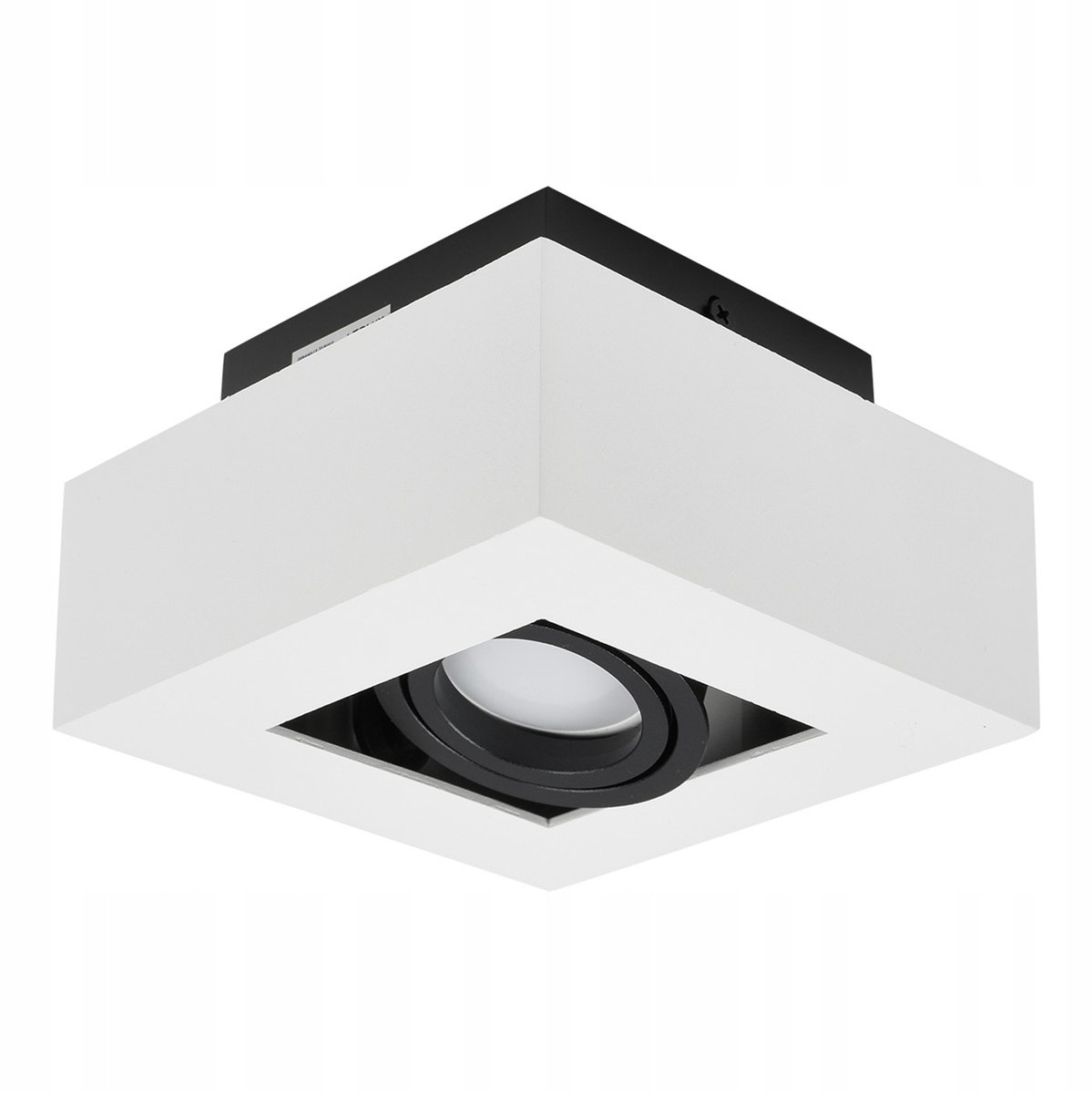 LED Plafondlamp LX-72 Wit Mat Aluminium GU10