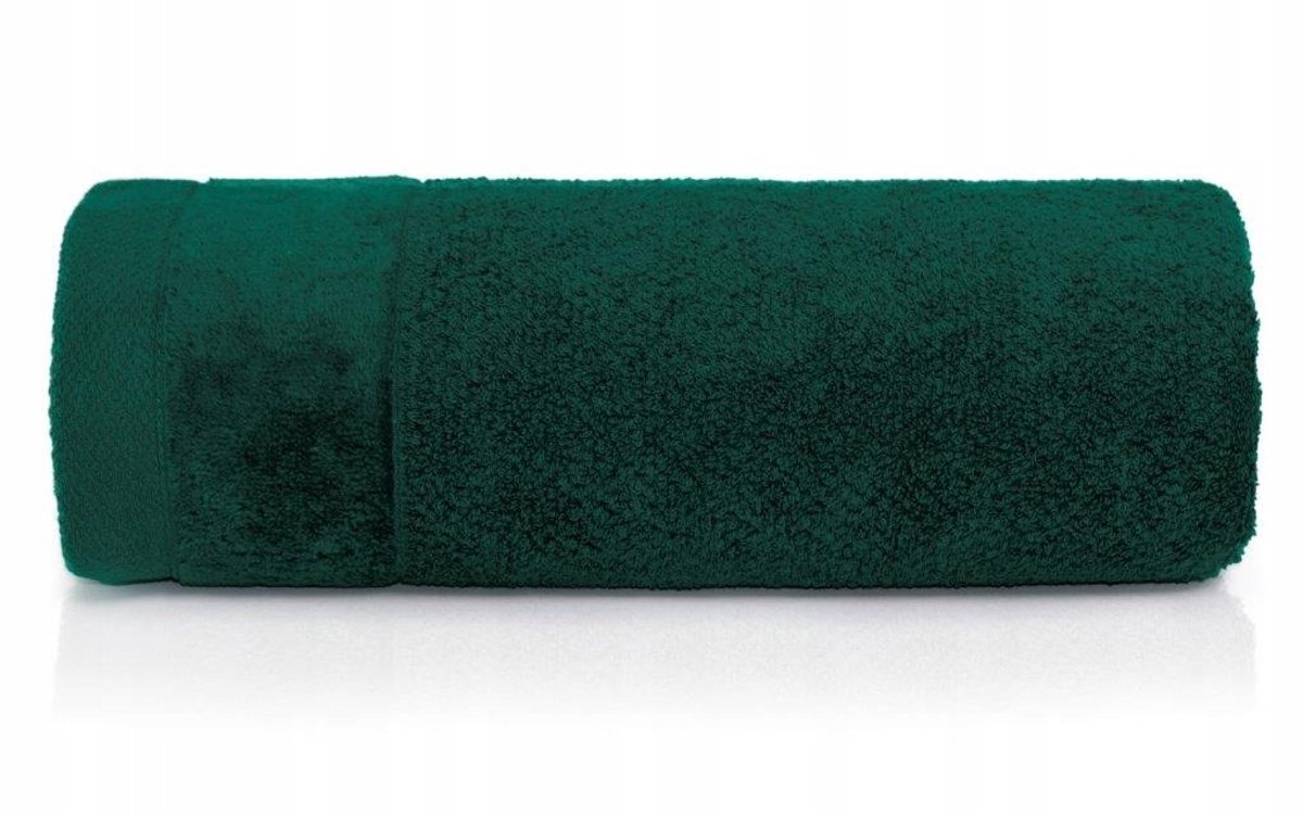 Luxe Dikke Badhanddoek 100x150cm Donkergroen 100% Katoen 550g