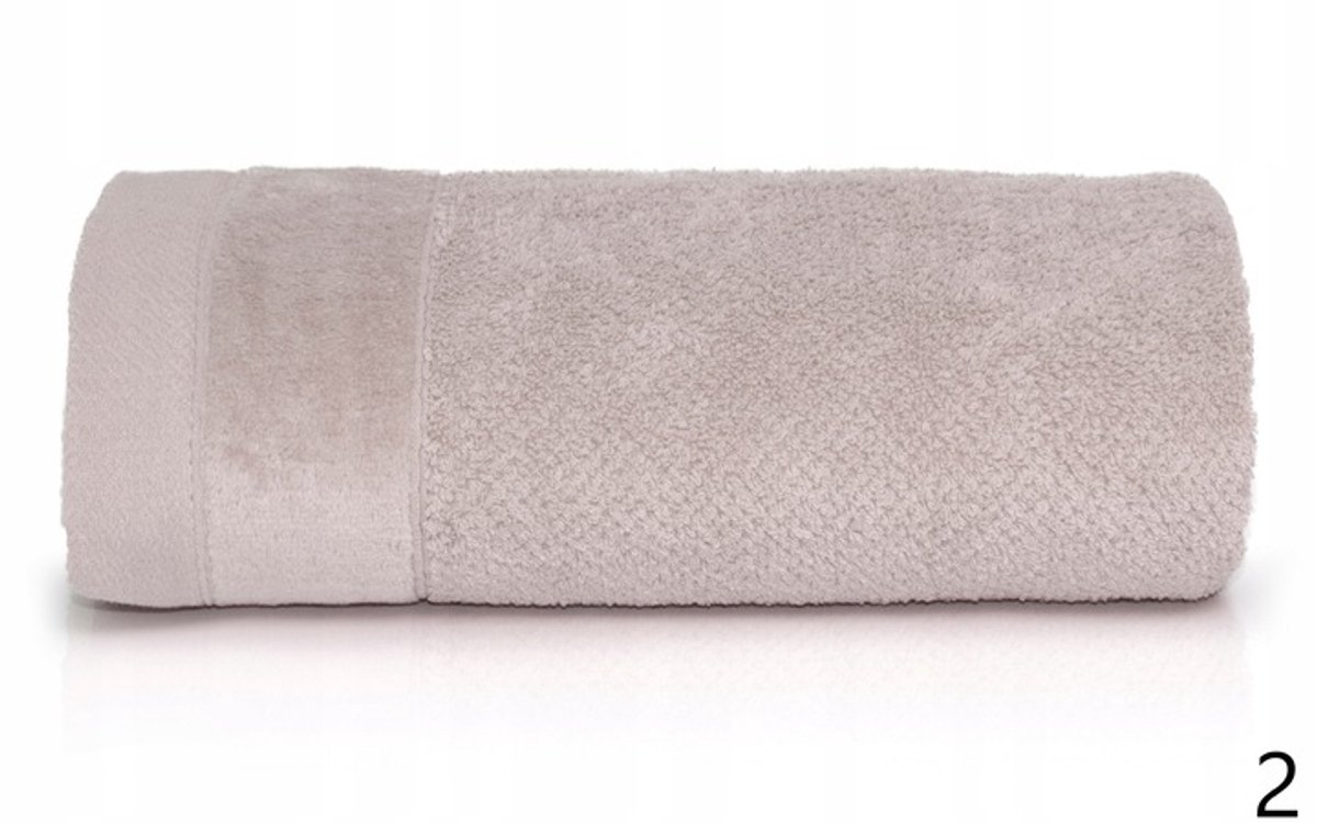 Luxe Katoenen Badhanddoek 100x150cm - Perzik 550GSM
