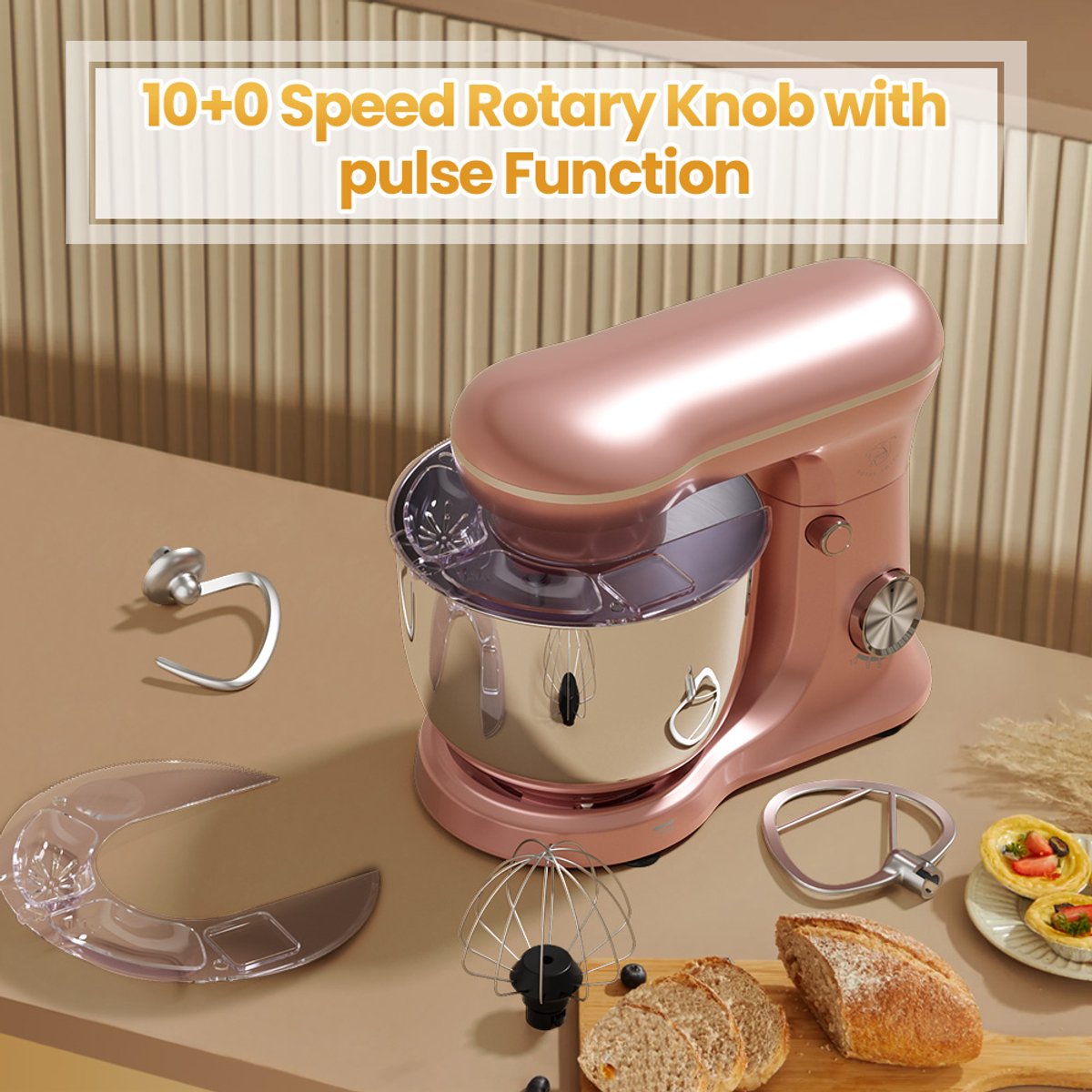 Royal Swiss - Keukenmachine 1500W thumbnail 3