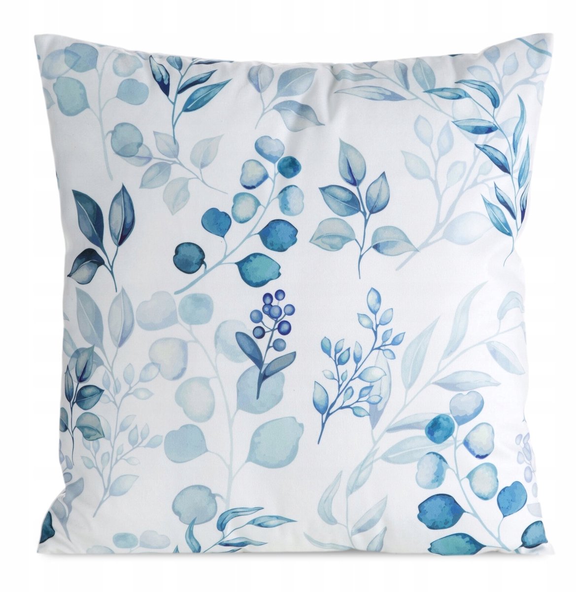 Mink Kussensloop 45x45 cm Wit met Bloemendruk