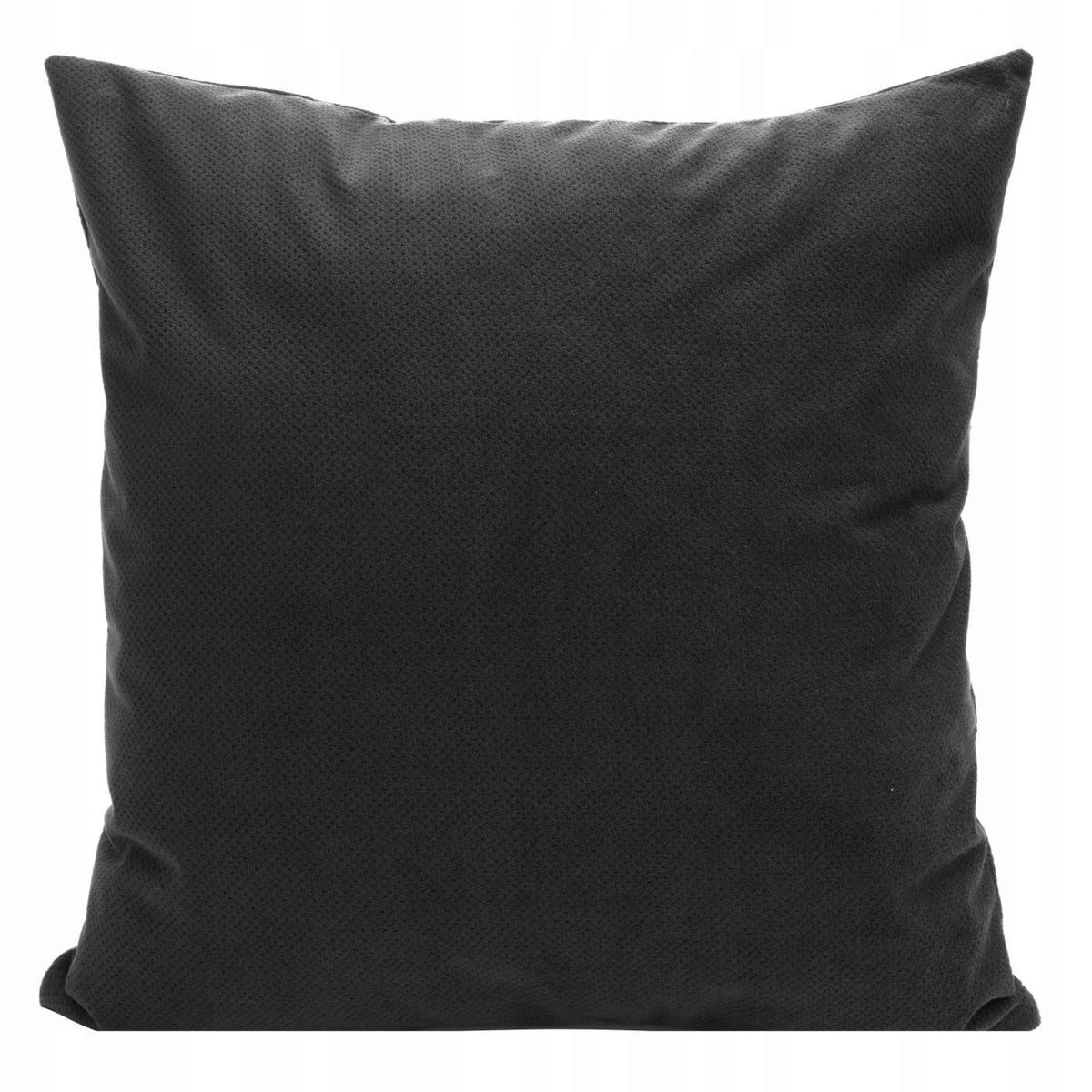 Milo Kussenhoes 45x45 cm Zwart - Zachte Velours