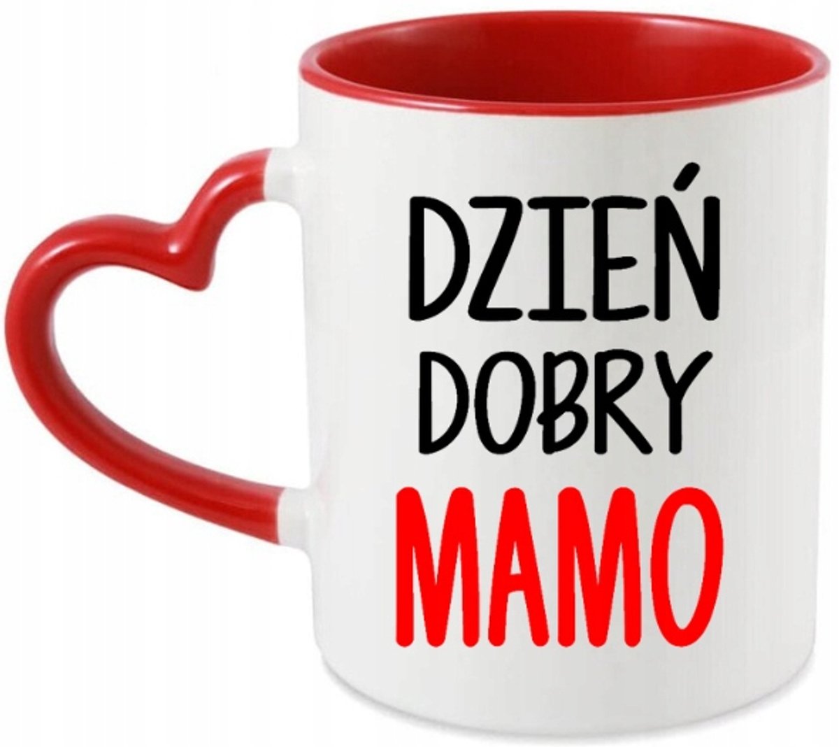 Unieke Hartvormige Mok - Perfect Cadeau voor Moederdag & Verjaardag