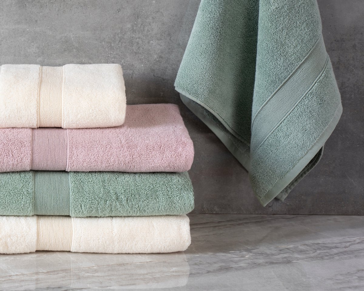 Rocco Handdoek 50x90 Taupe Katoen 600g/m² - Zacht & Absorberend