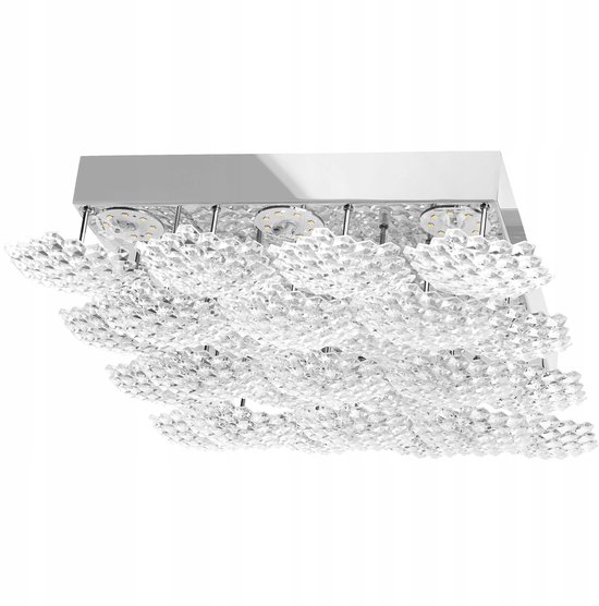 Plafondlamp Salle 4 lichts (kristal/chroom) - 40cm - Salle Plafondlamp Salle 4 lichts (kristal/chroom) - 40cm - Salle