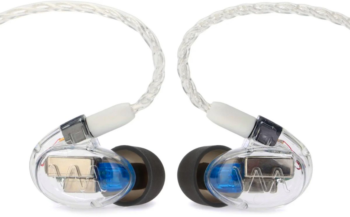 WESTONE 10025 Pro X20 In-Ear Monitor Muzikanten 2-weg 2-voudige Driver Transparant/Blauw