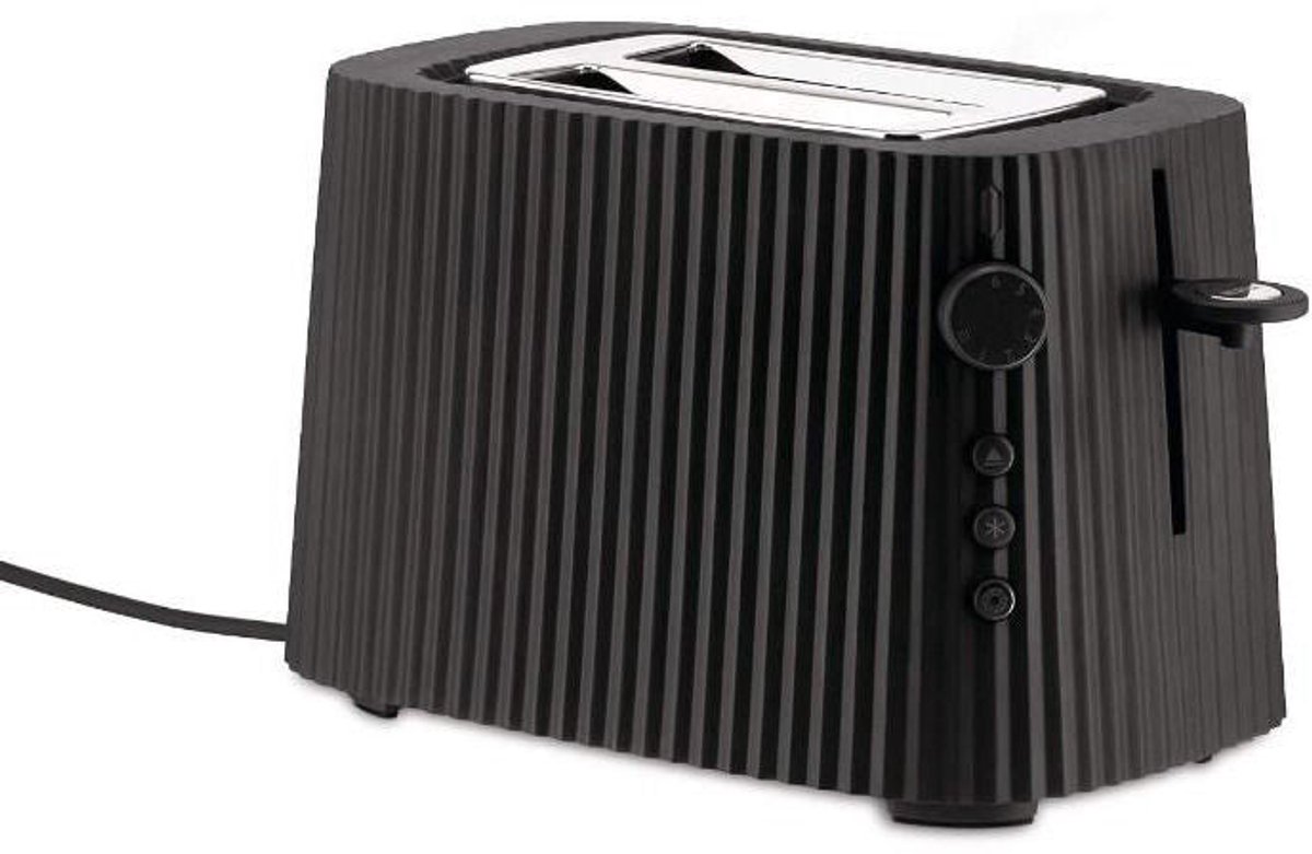 Alessi - Michele De Lucchi - Plissé Broodrooster - Zwart