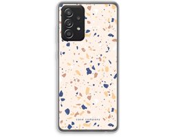 Case Company® - Hoesje geschikt voor Samsung Galaxy A52 hoesje - Terrazzo N°23 - Soft Cover Telefoonhoesje - Bescherming aan alle Kanten en Schermrand