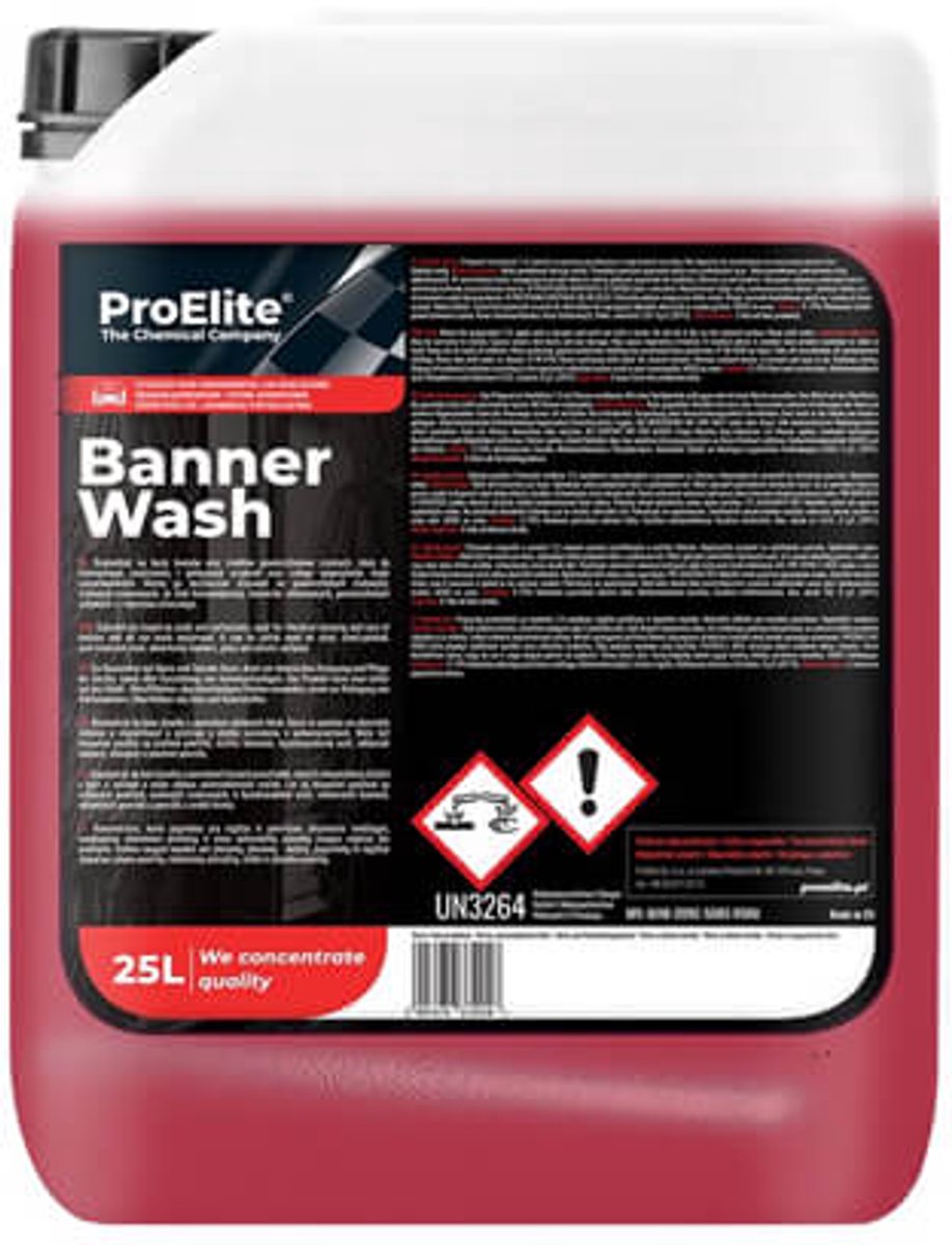 PROELITE BANNER WASH VOOR AUTO EN TRUCK WASSTRATEN 25L