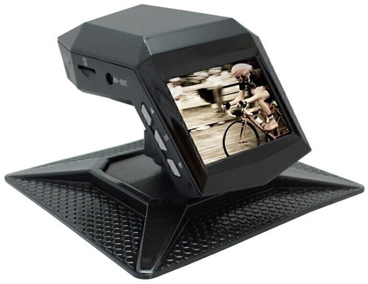 1080p HD dashcam met rijopname en ingebouwd LCD-scherm