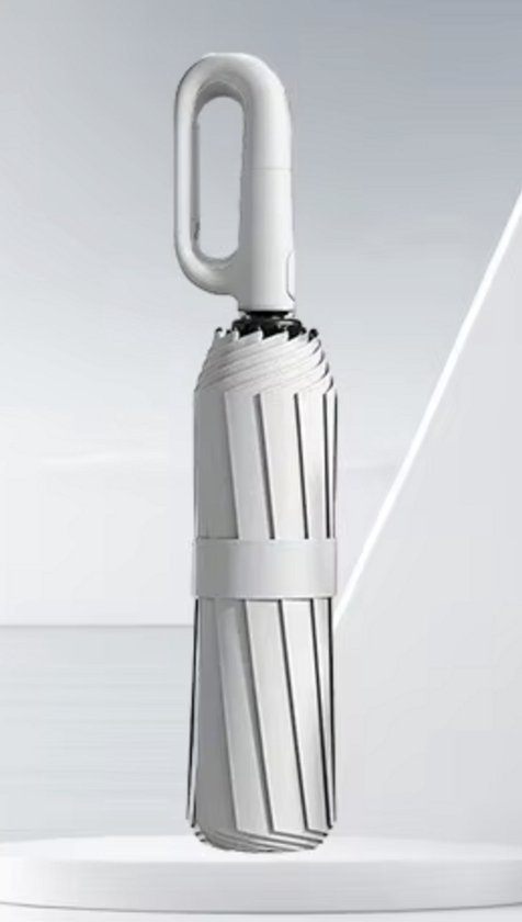witte paraplu, storm paraplu, white umbrella, stevige compacte paraplu, handige paraplu, uv bestendige paraplu, automatische paraplu, opvouwbare paraplu