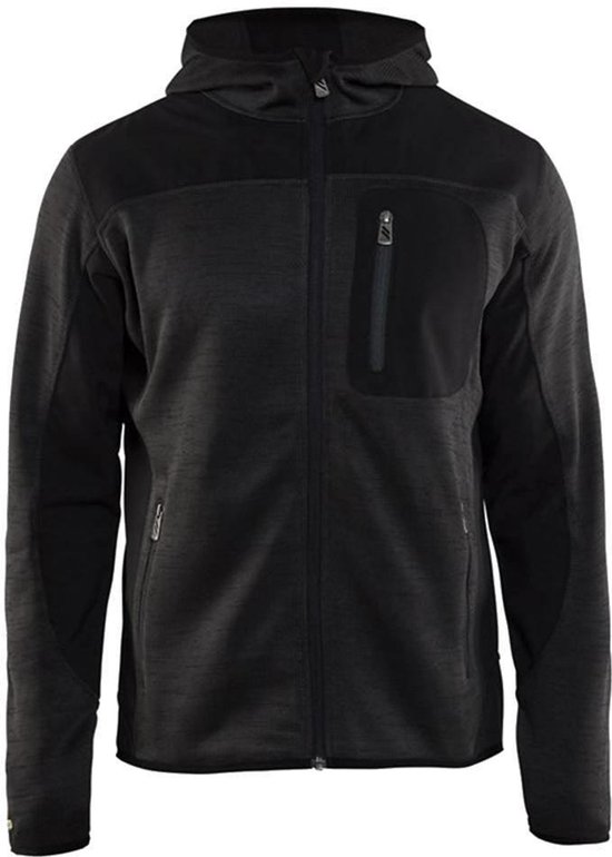 Blåkläder 4930-2117 Cardigan tricoté avec softshell Army Green / Black taille XL