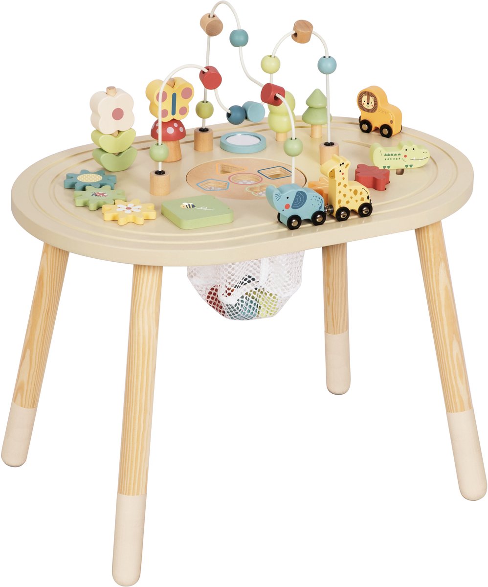 Tooky Toy Activiteitentafel - Hout - Naturel