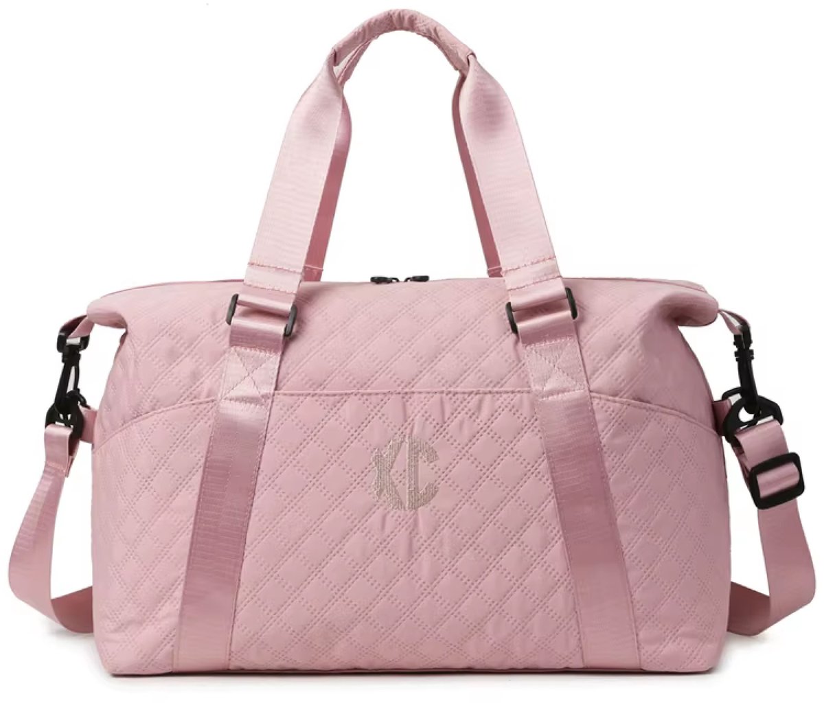 Sjtoer® Reistas zacht roze - dames - vliegtuigtas - handbagage vliegtuig - Weekendtas - Sporttas - nat vak, grote capaciteit, waterdichte zwemtas, Sjtoer, sport, fitness