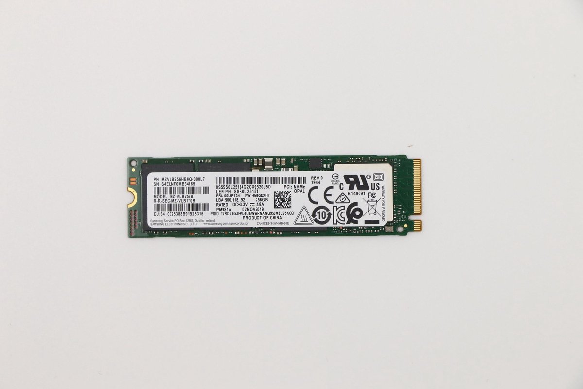 00UP734 - 256 GB - M.2