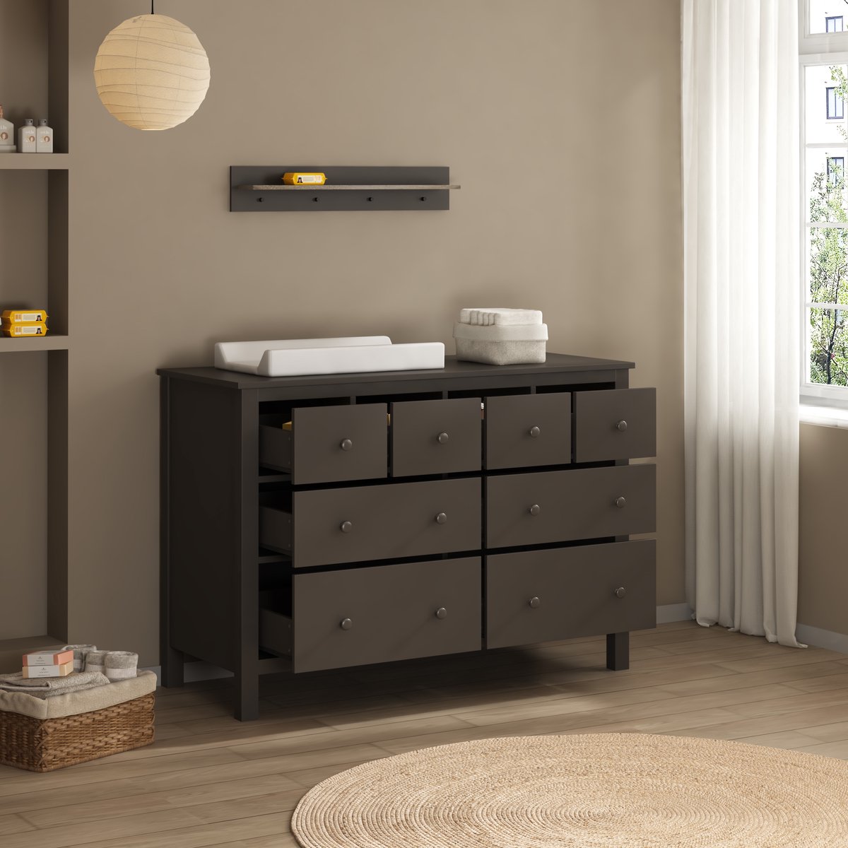 Born Lucky Commode Bretagne Chocolate