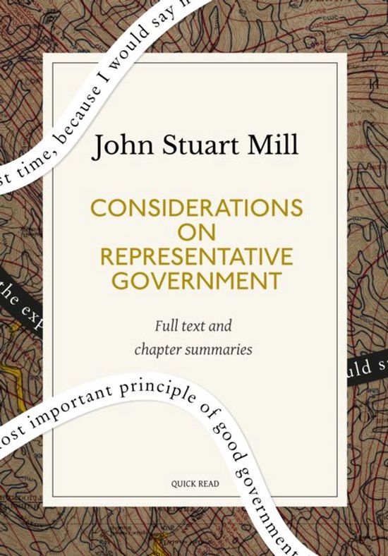 Considerations on Representative Government: A Quick Read ed ... - cover