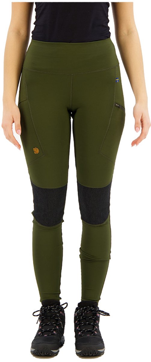 FJALLRAVEN Abisko Trekking Tights HD W 87143 662 deep forest L