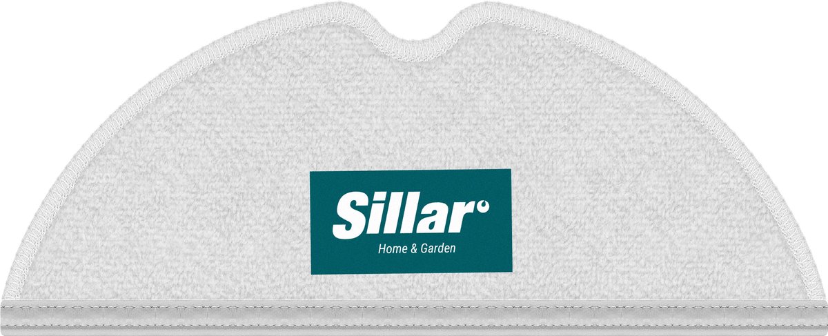 Sillar, dweilpads, hoover mop, microvezeldoek, geschikt voor Xiaomi Vacuum Mop, Mi Robot Vacuum, MIJIA, vervanging, herbruikbaar, lengte 31.8cm, 1 stuk