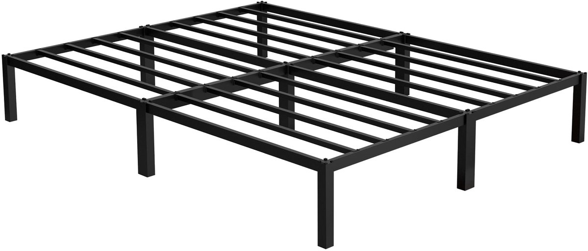 ml-design metalen bed 160x200 cm zwart stalen frame met lattenbodem stevig en duurzaam eenpersoonsbed ideaal voor slaapkamer kinderkamer tienerkamer logeerkamer gastenbed en volwassenen bedframe