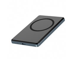 Dutch Quality Powerbank 5000 mAh – Geschikt voor MagSafe – 15W Draadloos opladen – Snellader met USB-C Poort 20W – Ultra dun (8mm).