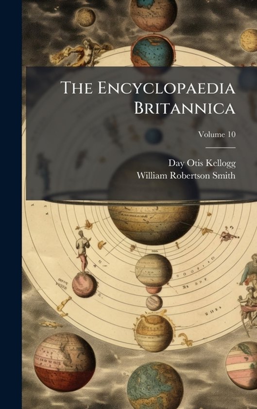 Couverture du livre The Encyclopaedia Britannica, Volume 10, avec une illustration astronomique.