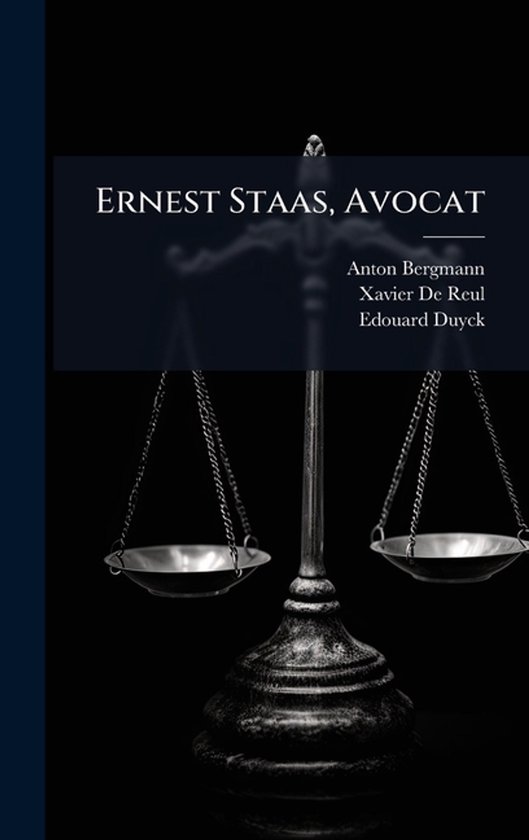 Ernest Staas, Avocat - cover