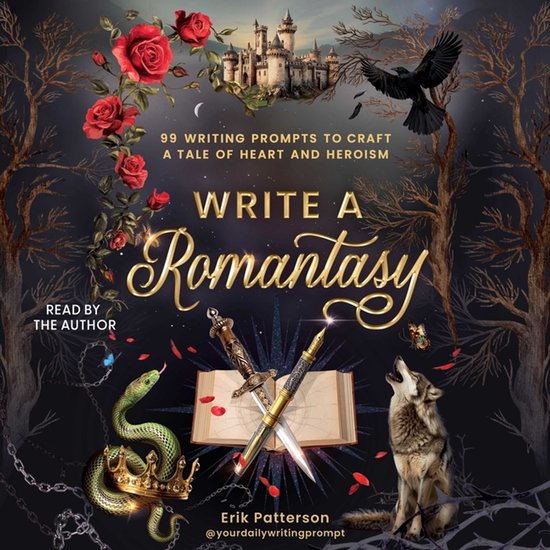 Prompts for Writers- Write a Romantasy - cover