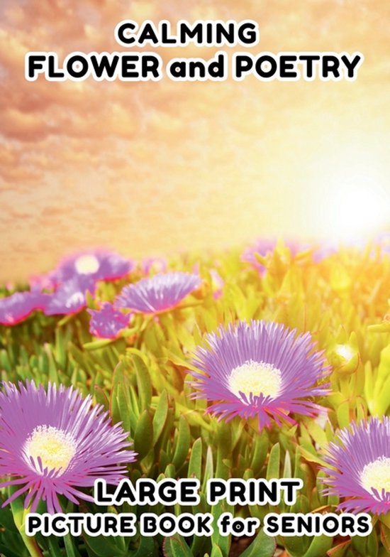 Large Print - Picture and Poetry Book for Seniors- Picture B ... - cover