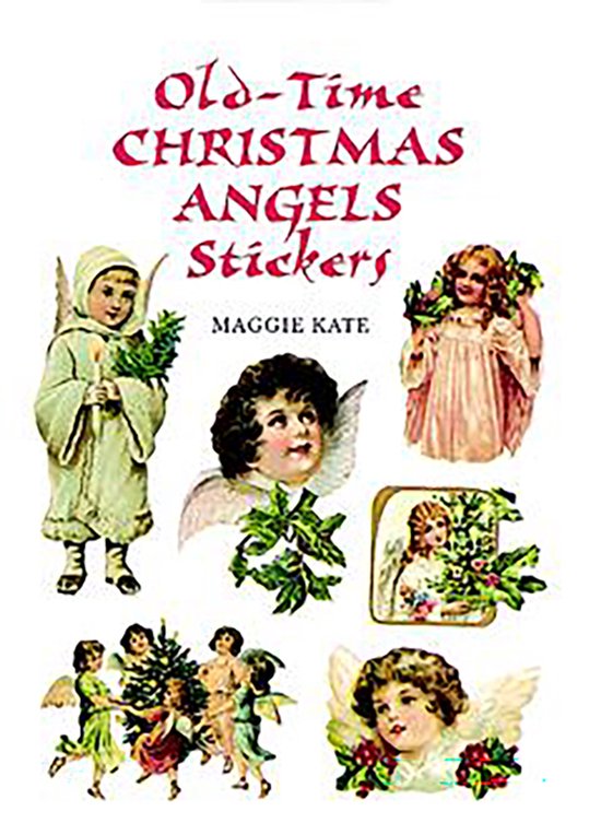 Old-Time Christmas Angels Stickers - cover