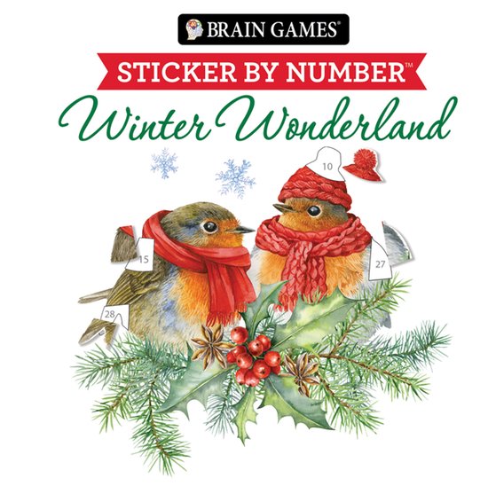Brain Games - Sticker by Number Compact Edition- Brain Games ... - cover