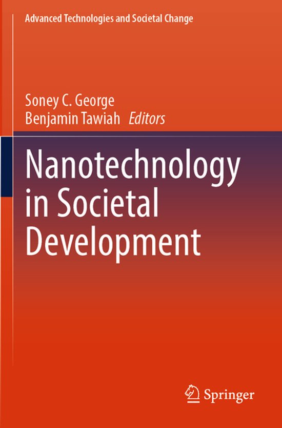 Advanced Technologies and Societal Change- Nanotechnology in ... - cover