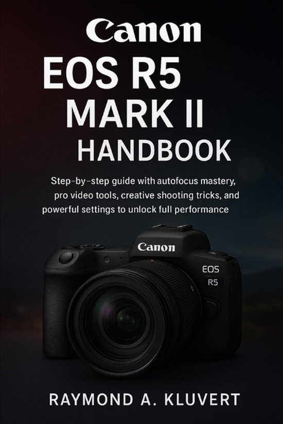 Canon EOS R5 Mark II Handbook - cover