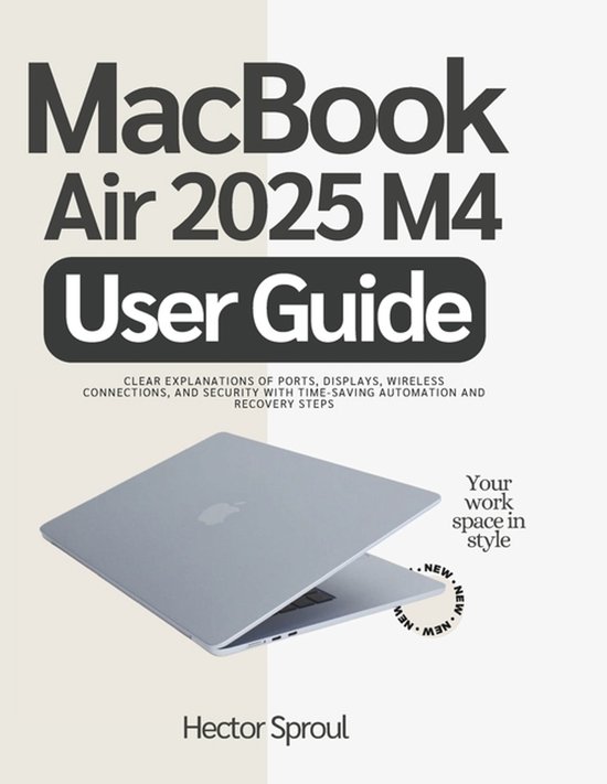 MacBook Air 2025 M4 User Guide | 9798269849911 | Hector Sproul | Boeken ...