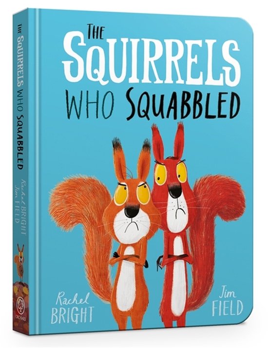 The Squirrels Who Squabbled Board Book - cover