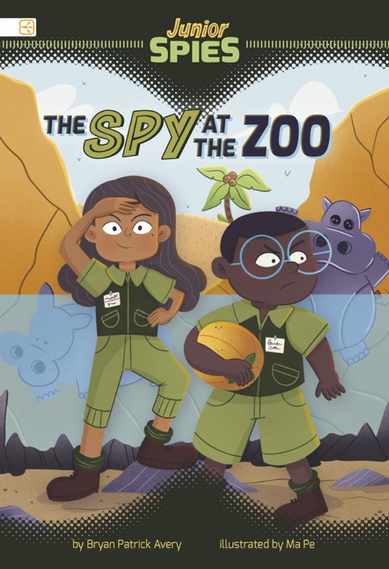 Spark Stories: Junior Spies-The Spy at the Zoo - cover
