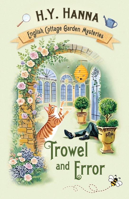 The English Cottage Garden Mysteries- Trowel and Error - cover